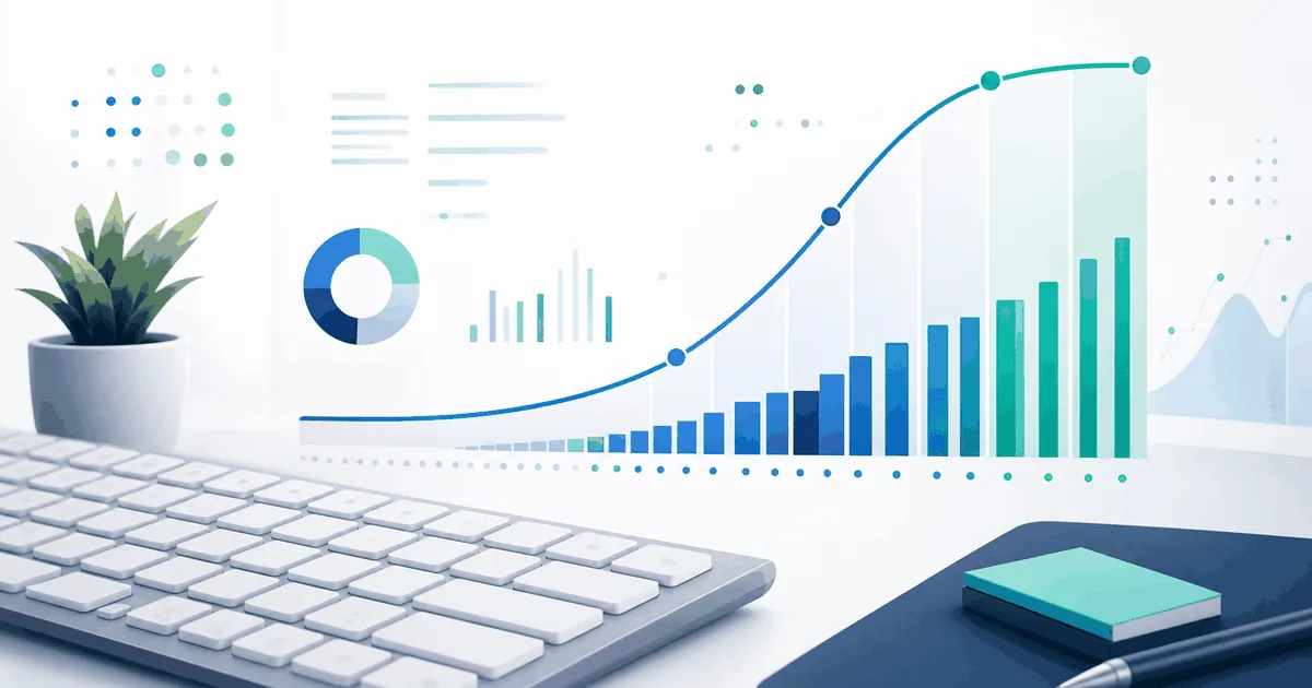 Typing speed percentile chart and WPM benchmark data